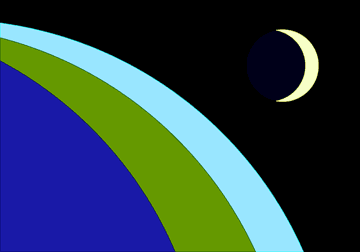 medium earth flag